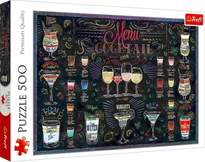 Puzzle od 500 dijelova – jelovnik koktela