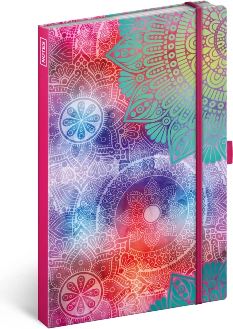 Linirani notes mandala A5, 172 stranica, 100 g/m²