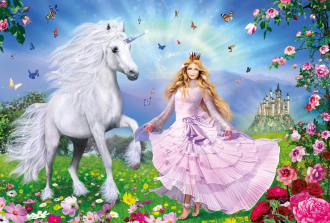 Puzzle Princeza jednoroga 100 dijelova