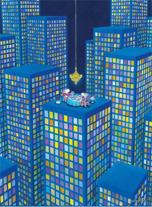Clementoni puzzle Večera 500 dijelova