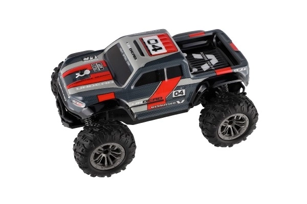 Auto RC Pick Up Terenski sivo-crveni