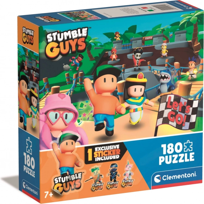Puzzle Stumble Guys 180 dijelova CLEMENTONI