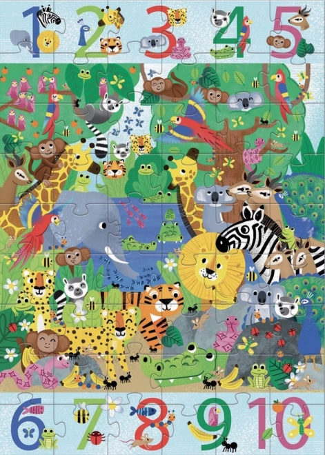 DJECO Puzzle Džungla 54 dijelova