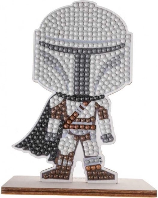 dijamantno slikanje Crystal Art Buddies Star Wars: The Mandalorian – samostalna dekorativna figurica