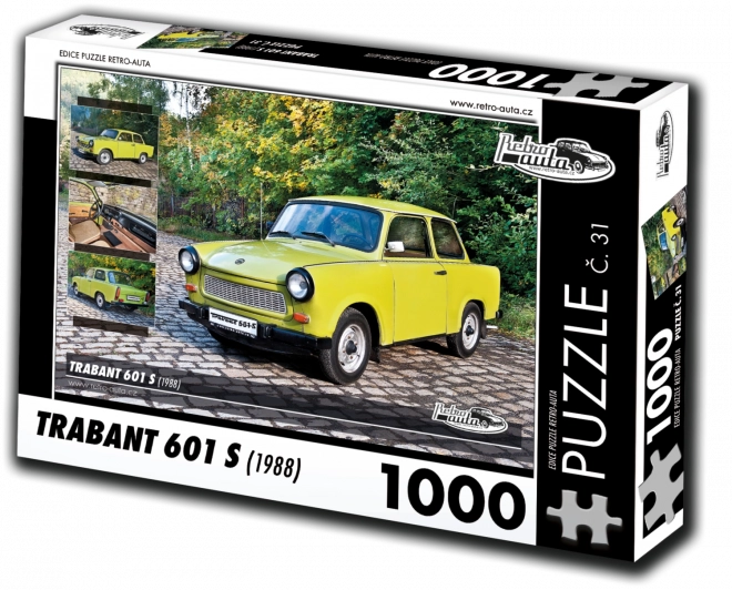 Puzzle RETRO-AUTA Trabant 601 S 1988 1000 dijelova