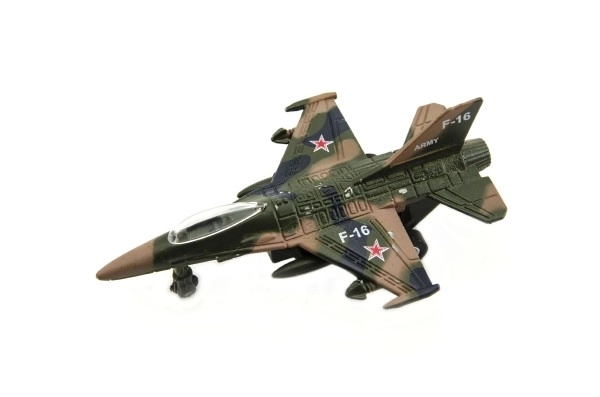 Avion/Lovac vojni metal/plastika 9cm
