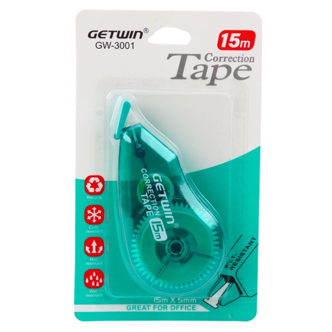 Korektor miš na traci 15m x 5mm zeleni