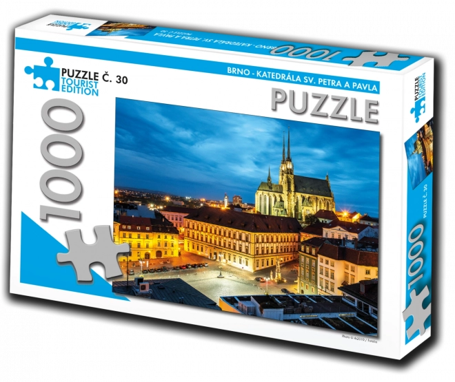 Puzzle TOURIST EDITION Katedrala sv. Petra i Pavla Brno 1000 dijelova
