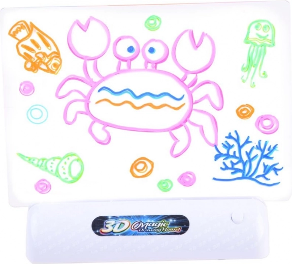 Neonsko crtanje s 3D učinkom