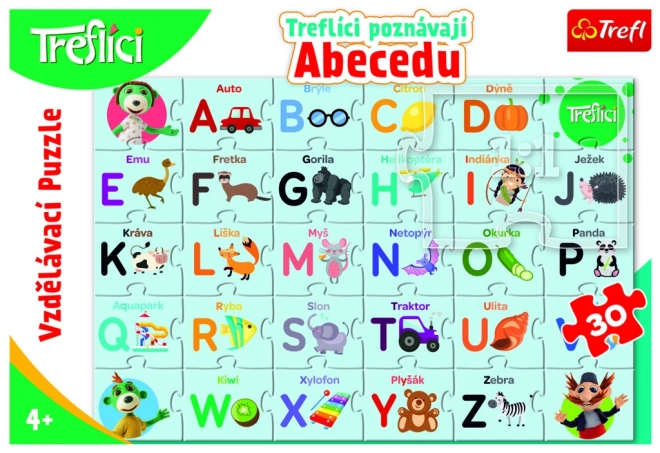Edukativna slagalica 30 - Treflici upoznaju abecedu
