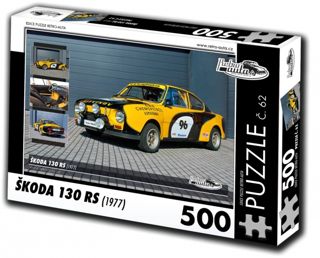 Puzzle Retro-Automobili Škoda 130 RS 500 dijelova