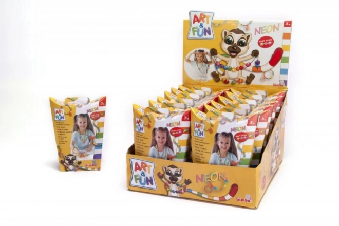 A&F Neonske perlice set 250 kom