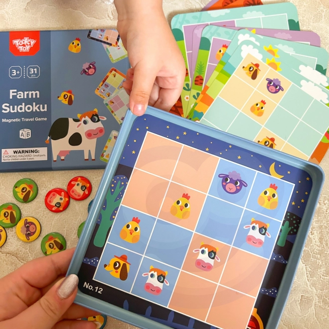 Dječje sudoku farma od Tooky Toy