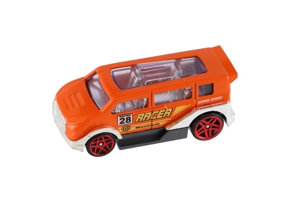 Auto utrke 6kom metal/plastik 8cm slobodna vožnja u kutiji 10,5x27,5x4cm
