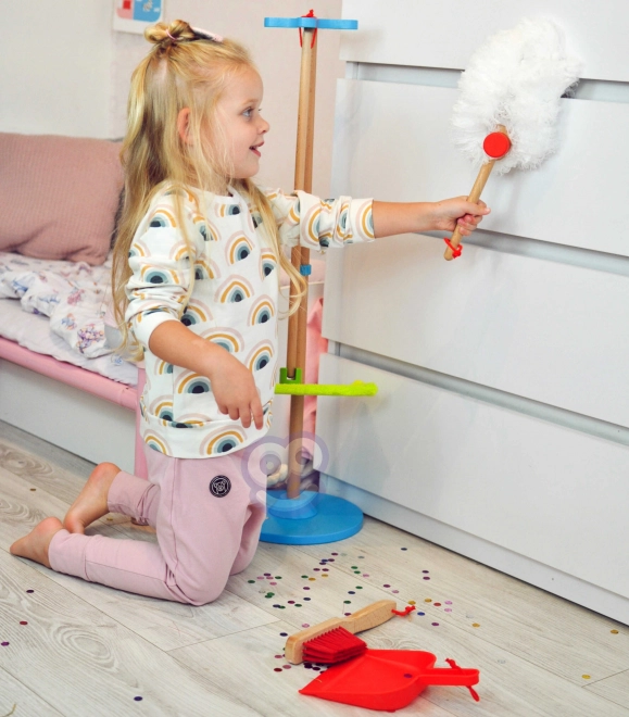 Drvena garnitura za čišćenje za djecu Tooky Toy