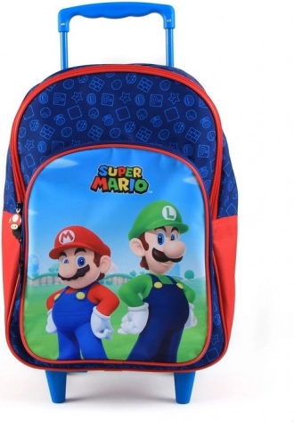 Školska torba na kotačima Super Mario