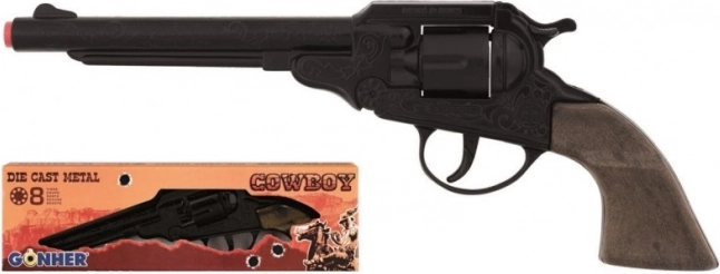 Kaubojski metalni revolver za 8 metaka