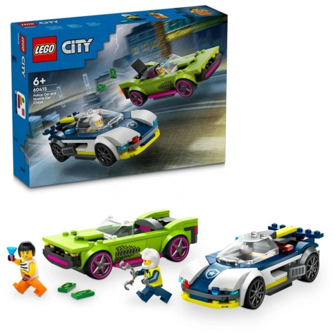LEGO® City 60415 Potjera policijskog auta i sportskog automobila