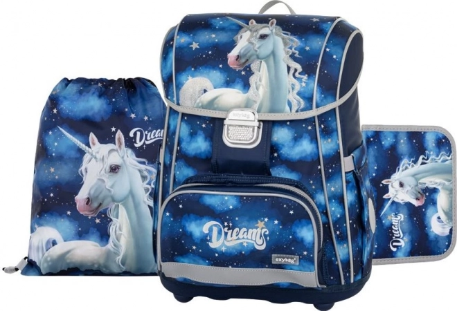 Školski set Oxybag Premium s motivom jednoroga