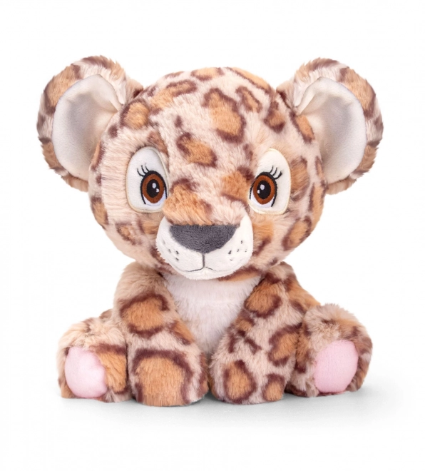 Keel Toys SE1087 Keeleco Leopard - eko plišana igračka 16 cm