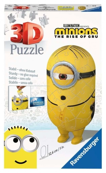 3D puzzle Malci 2: Kung Fu od Ravensburger, 54 dijelova