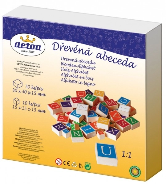 Drvena abeceda - 60 dijelova