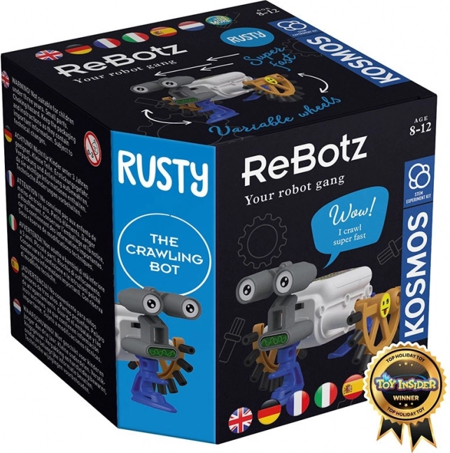 ReBotz Rusty robotski set za slaganje za djecu