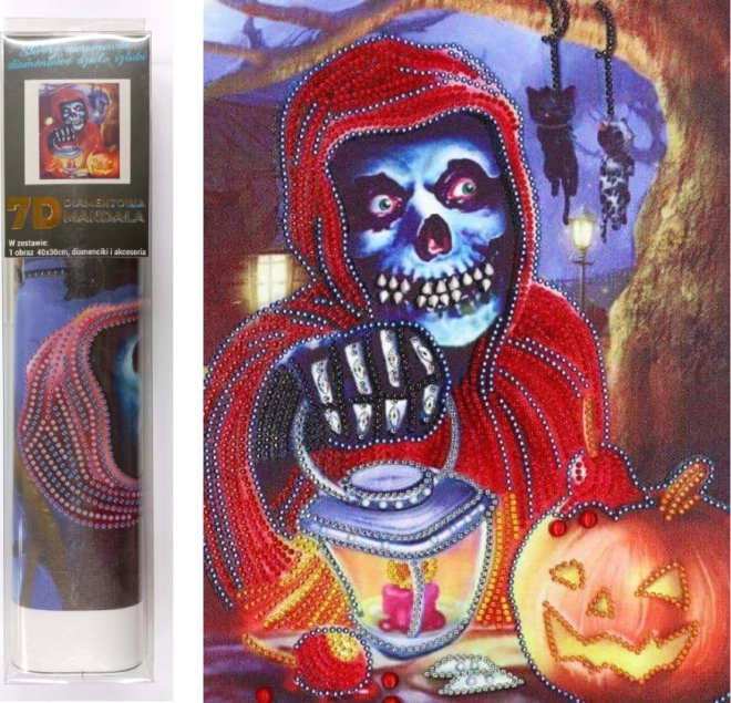 dijamantno slikanje 7D Halloween 30 × 40 cm