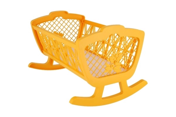 Kolijevka za lutke bez seta plastika 47x35x30cm u kutiji 48x32x8cm