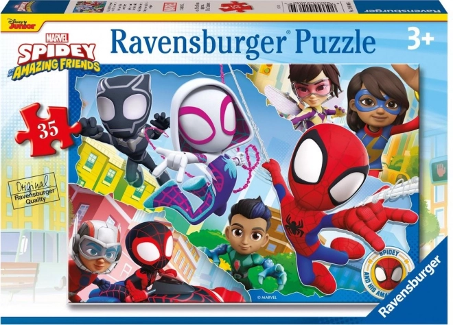 Puzzle Spidey i njegovi nevjerojatni prijatelji 35 dijelova