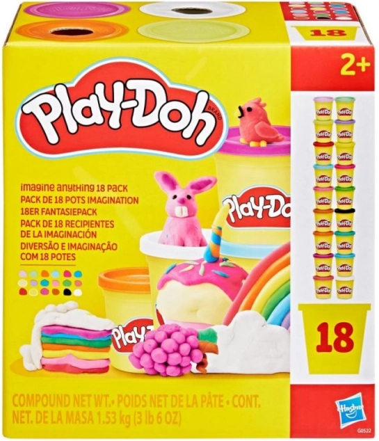 Play-Doh velika set 18 posudica