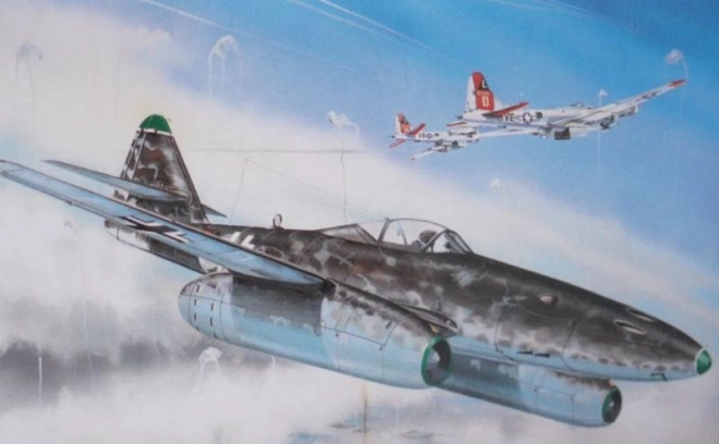 Model zrakoplova Messerschmitt Me 262 A-1a 1:72