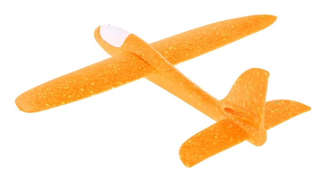 Polistirenski model aviona + pokretni stabilizator + svjetla – Narančasti 