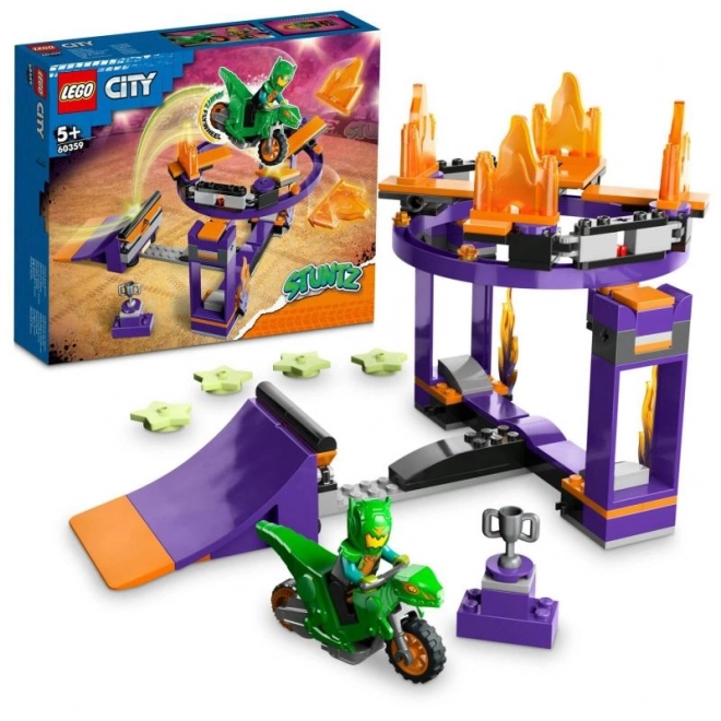 Izazov sa rampom i obručem LEGO City Stuntz