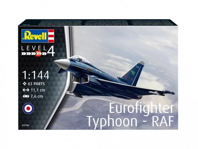 Plastični model aviona Eurofighter Typhoon RAF 1/144
