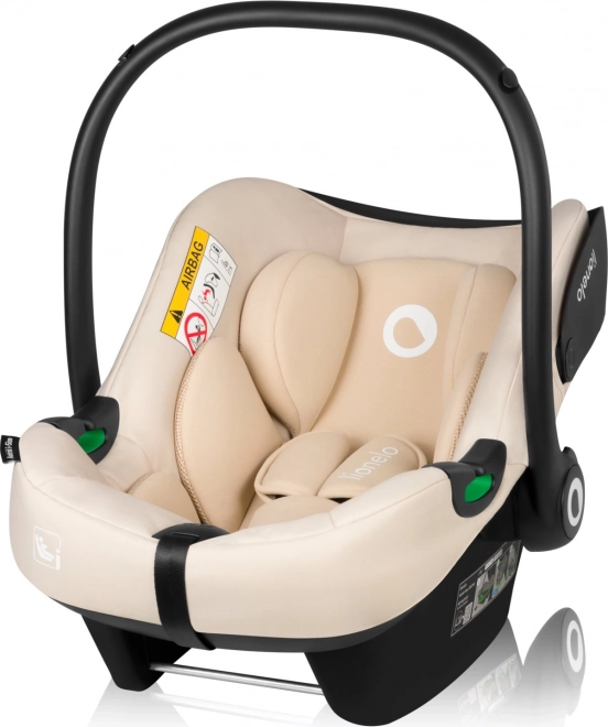 LIONELO Autosjedalica Astrid i-Size 40-87cm, Bež pijesak