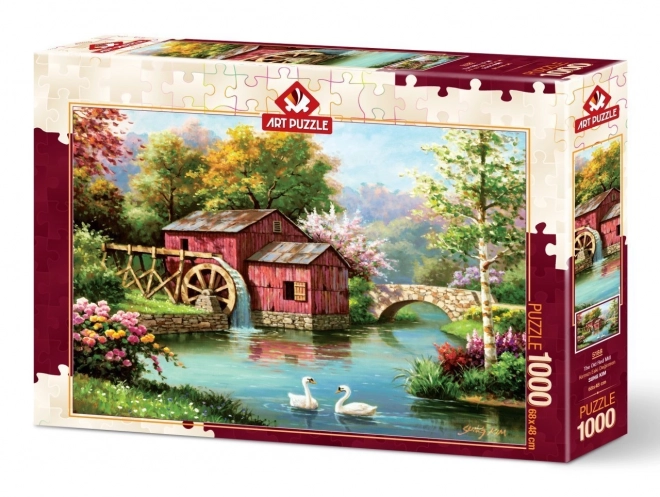 Puzzle Stari Crveni Mlin 1000 Djelova