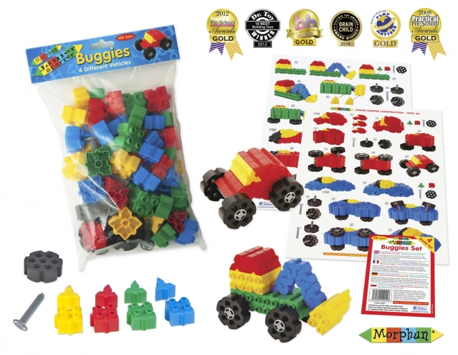 Morphun 4 Vehicles Building Kit - 64 komada