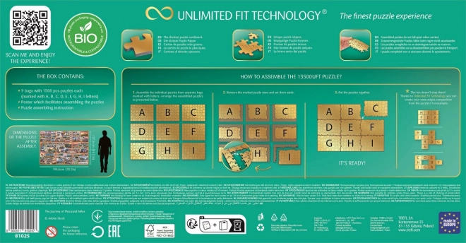 TREFL Puzzle UFT Put dug tisuću milja 13500 dijelova