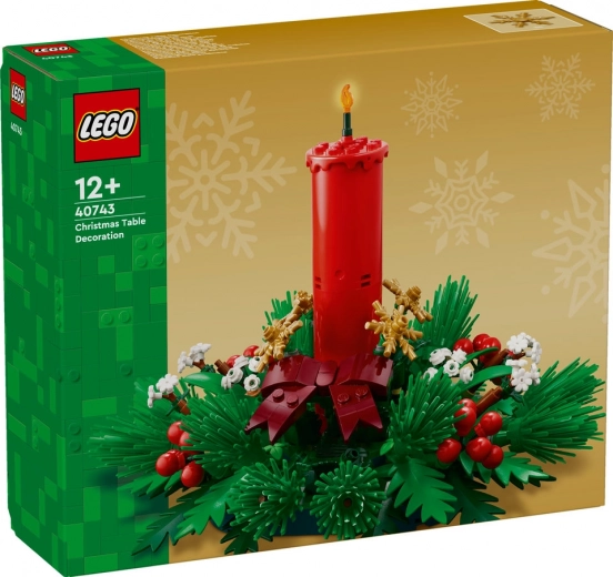 Lego ikonični blagdanski ukras za stol