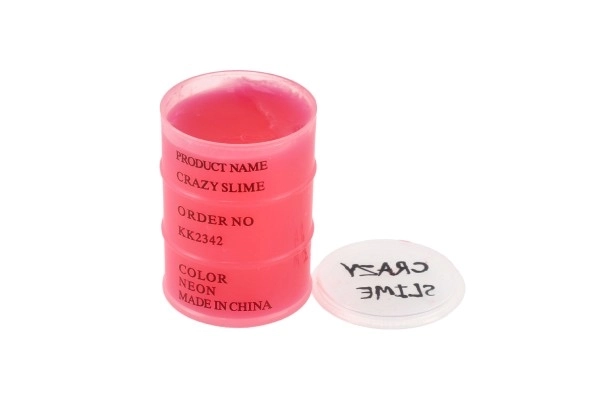 Slime - tvar 80g neonska 8x5,5cm razne boje
