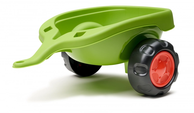 Vozeći traktor Claas s prikolicom, utovarivačem i lopatom
