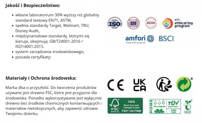 Drvena čajna garnitura 14 komada