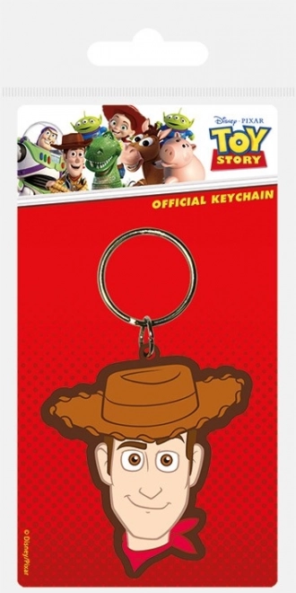 Gumeni privjesak za ključeve Toy Story - Woody