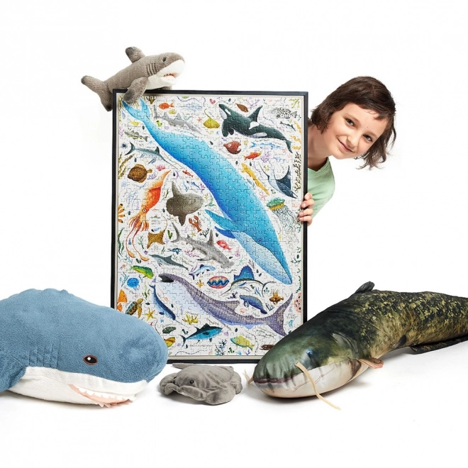 Puzzle Puzzlove Ribe i vodeni organizmi 500 dijelova