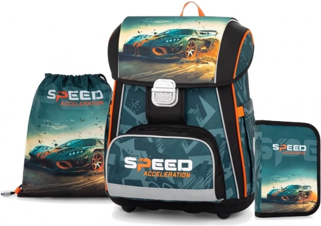 OXYBAG Školski set 3 kom Premium Auto