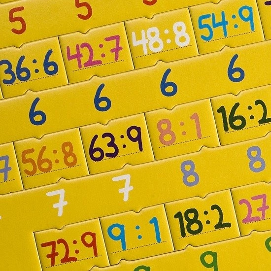 Puzzle Matematika Dijeljenje 81 dijelova