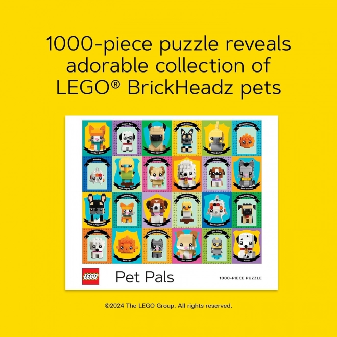 Puzzle LEGO Životinjski Prijatelji 1000 Dijelova