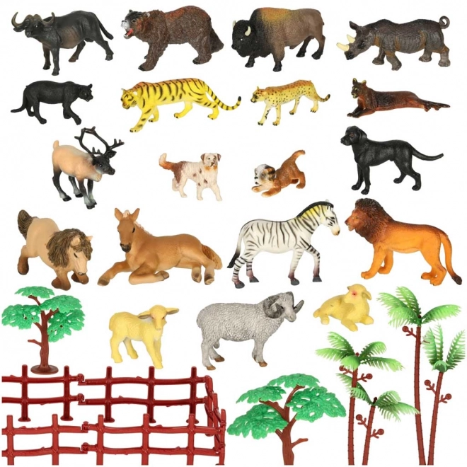 Zoo životinjske figurice - 31 komada
