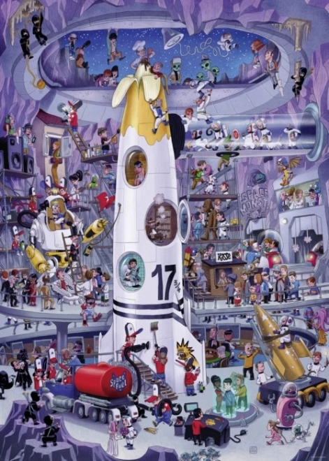 HEYE Puzzle Početak rakete 1000 dijelova